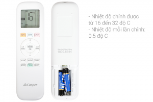Máy lạnh 2 chiều Casper Inverter 1 HP XH-09IF35