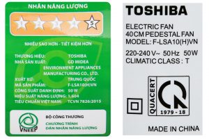 Quạt cây Toshiba 5 cánh F-LSA10(H)VN 50W