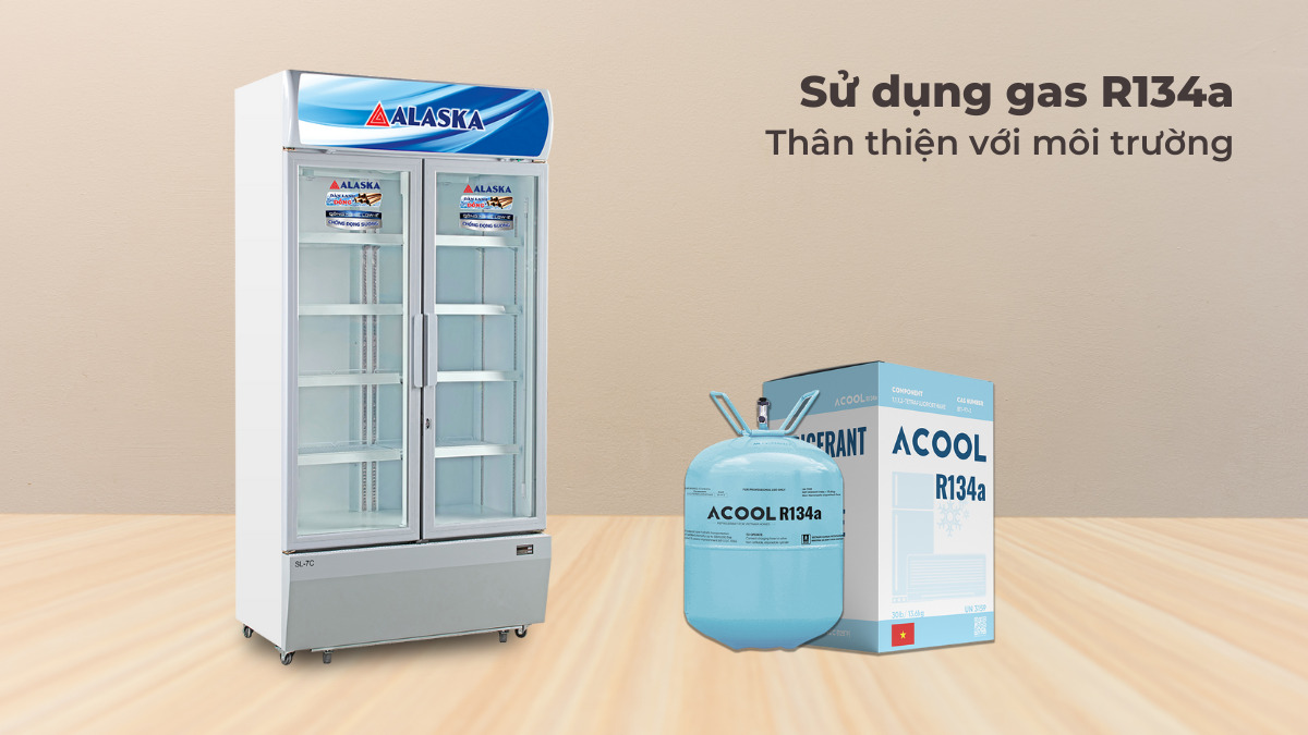 Gas R134a thân thiện với môi trường