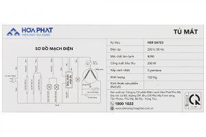 Tủ mát Hòa Phát 723 lít HSR D6723