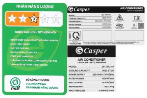 Máy lạnh Casper Inverter 1 HP QC-09IU36A