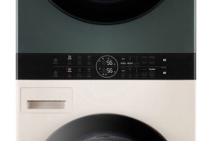 Tháp giặt sấy LG WashTower Inverter giặt 14 kg - sấy 10 kg WT1410NHEG