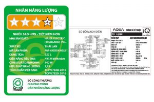 Tủ lạnh Aqua Inverter 522 lít Multi Door AQR-MA600XA(WGL)U1