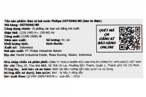 Bàn ủi hơi nước Philips DST5040/80 2600W