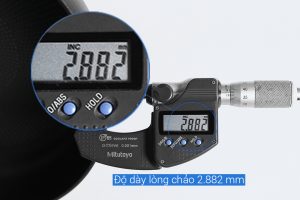 Chảo nhôm chống dính vân đá đáy từ 24 cm Tefal Ultimate G2680472