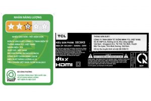 Google Tivi QD-Mini LED TCL AI 4K 55 inch 55C6KS