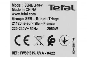 Lò chiên không dầu Tefal FW501815 11 lít