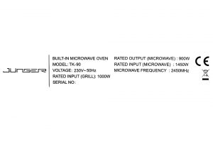 Lò vi sóng có nướng lắp âm Junger TK-90 26 lít