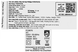 Máy hút bụi dạng hộp Philips FC9570/01