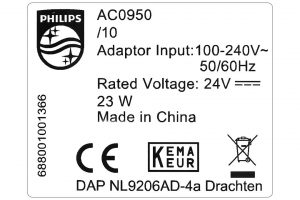 Máy lọc không khí Philips AC0950/10 23W