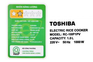 Nồi cơm cao tần Toshiba 1 lít RC-10IP1PV
