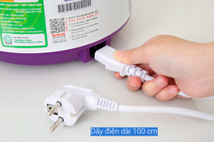 Nồi cơm nắp gài Tefal 0.7 lít RK224168