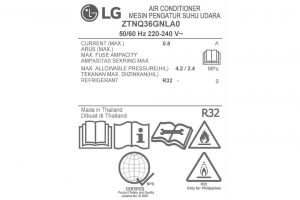 Điều hòa âm trần LG Inverter 4 HP ZTNQ36GNLA0