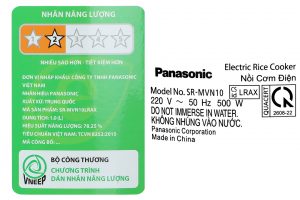 Nồi cơm nắp gài Panasonic 1 lít SR-MVN10LRAX