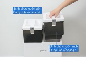 Robot hút bụi lau nhà Ecovacs T30C - Trắng