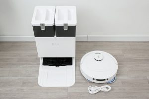 Robot hút bụi lau nhà Ecovacs T30C - Trắng