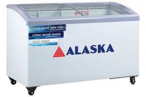 Tủ đông nắp kính cong Alaska 310 lít KC 310