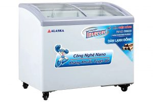 Tủ đông nắp kính cong Alaska Inverter 210 lít KC 210CI
