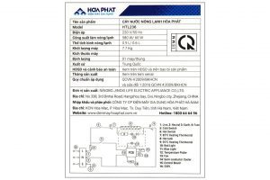 Cây nước nóng lạnh Hòa Phát HTL236 640W