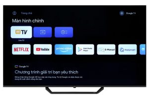 Google Tivi QLED Aqua 4K 65 inch AQT65S80EUX