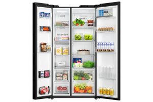 Tủ lạnh Aqua Inverter 646 lít AQR S682XA(GB)