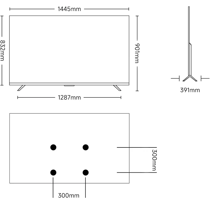Google Tivi Xiaomi S QD Mini LED 4K 65 inch L65MC SSEA