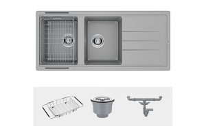 Chậu rửa bát Konox Granite Phoenix 1160 Grey