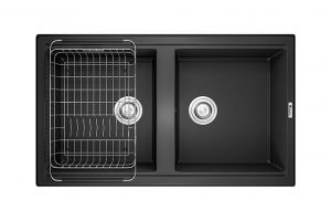 Chậu rửa bát Konox Granite Sink Phoenix Smart 860 Black