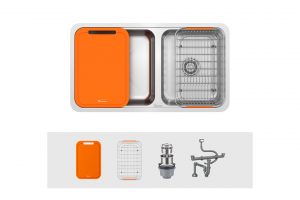 Chậu rửa bát Konox R50 Tari 8246DU
