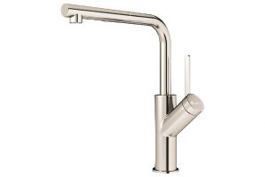 Vòi rửa bát dây rút Konox Artan Nickel