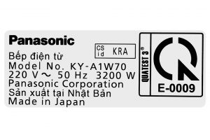 Bếp từ đôi âm Panasonic KY-A1W70KRA 3200W