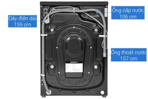 Máy giặt sấy Hisense Inverter giặt 9 kg - sấy 6 kg WD90N1Y