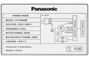 Máy hút mùi áp tường Panasonic FV-TX9ADBYUE