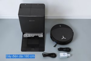 Robot hút bụi lau nhà Ecovacs Deebot T90 PRO OMNI - Đen